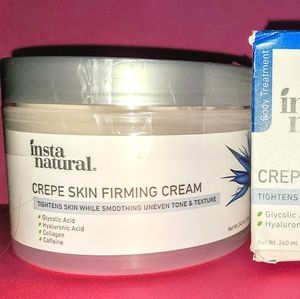 InstaNatural Crepe Skin Firming Cream,8oz. SEALED